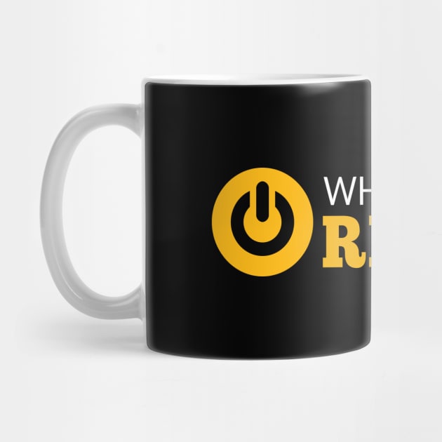 WHEN IN DOUBT REBOOT by officegeekshop